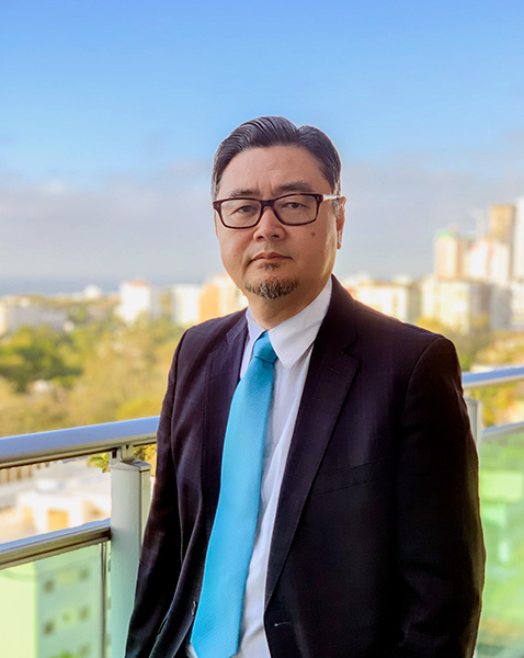 Mitsuteru Nishio, primer vicepresidente, Junta Directiva 2018-2020